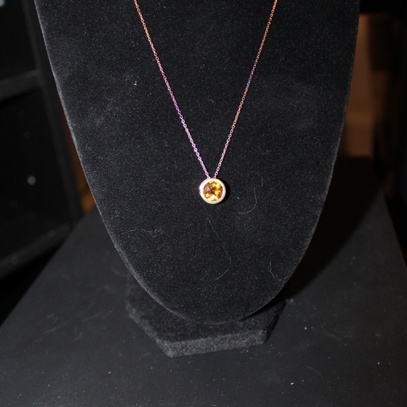 Brand new necklace gold-plated and citrine - Picture 6 of 6